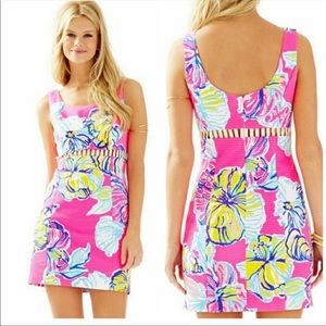 Lilly Pulitzer Pink Floral Dress